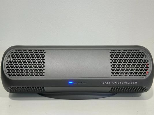 Appareil de nettoyage d'air gris avec faible bruit et batterie personnalisable de 6600 mAh