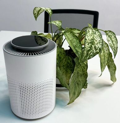 Purificateur d'air silencieux HC10 avec consommation d'énergie de 6 watts pour la fumée de tabac avec minuterie