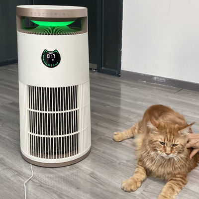 Purificateur d'air pour animaux de compagnie avec stérilisation plasma UV 480 m3/h CADR